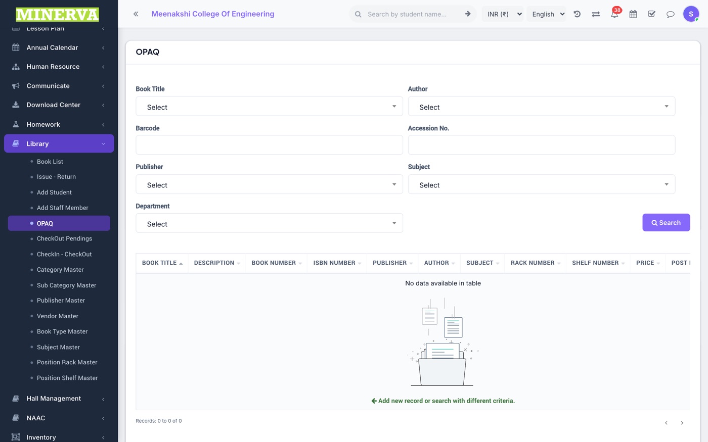 OPAQ screen